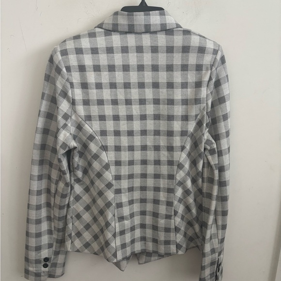 CAbi Blazer Women’s Sz 10 Valentina Plaid Academia Jacket Career Office #5292 - Picture 3 of 7